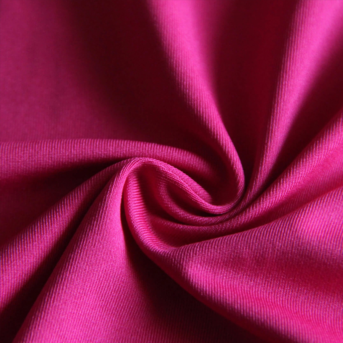 Polyester Spandex Fitness Wear Fabric