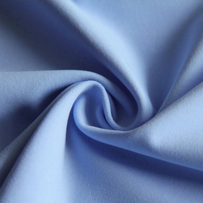 Nylon Spandex Interlock Knit Fabric