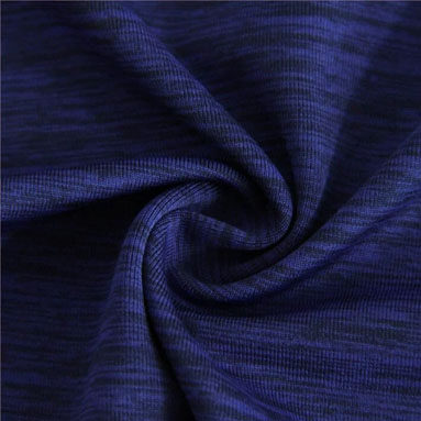 Melange Polyester Spandex Fabric