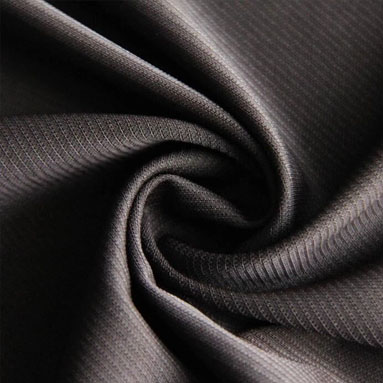 Polyester Spandex Twill Knitted Fabric